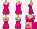 Hot Pink Cross-Back Swimdress – Size US 10