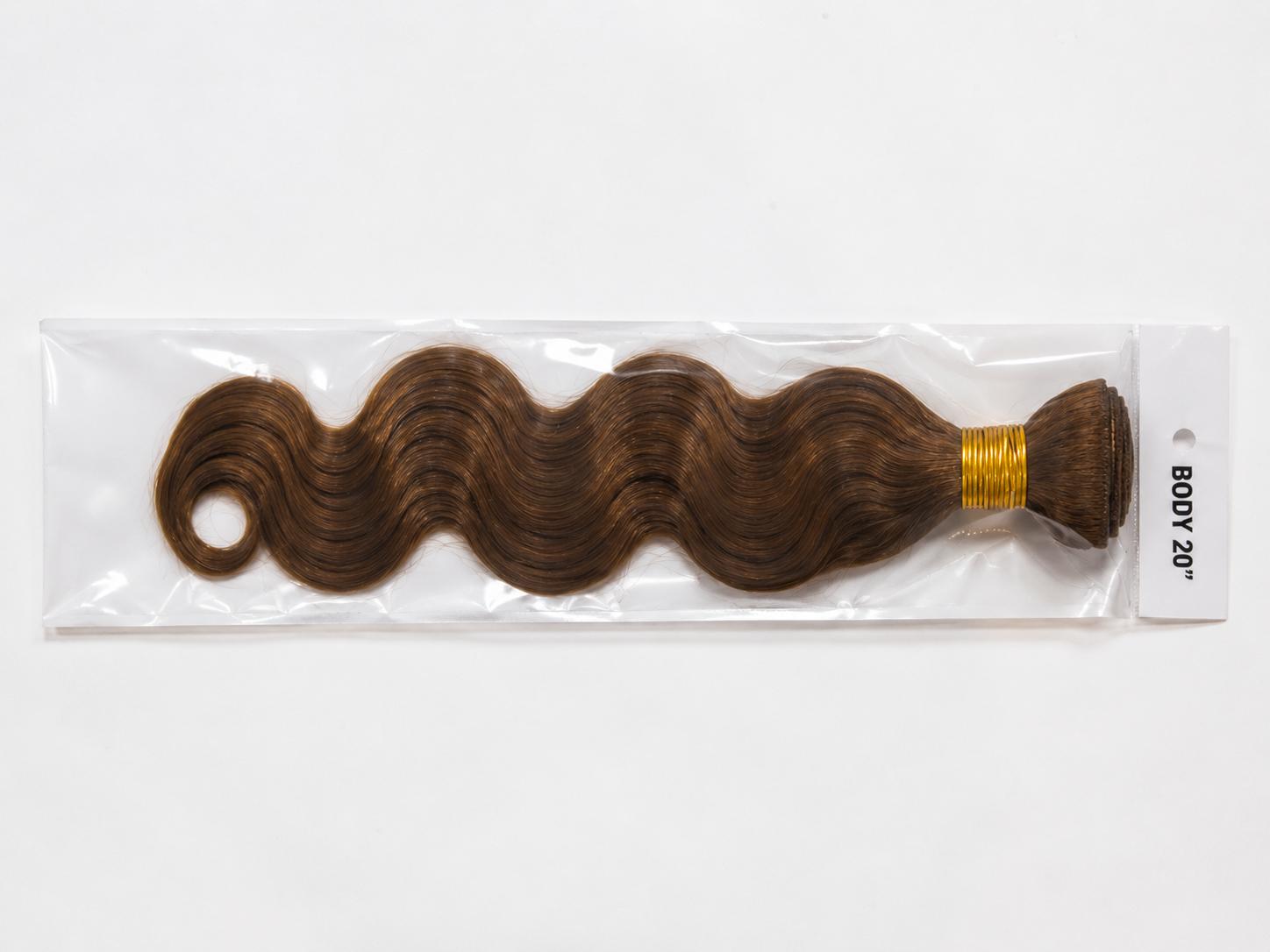20 Inch Body Wave Hair Extensions – Medium Brown