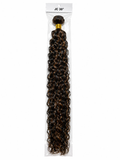 30 Inch Jerry Curl Hair Extensions – Dark Brown